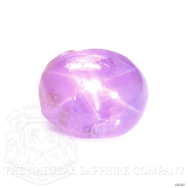 0.72 Ct. Purplish Pink Star Sapphire from Ceylon (Sri Lanka)