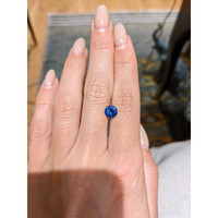 1.38 Ct. Blue Sapphire from Ceylon (Sri Lanka) Life Style
