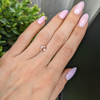 1.28 Ct. Padparadscha Sapphire from Madagascar Life Style