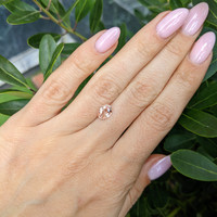 1.28 Ct. Padparadscha Sapphire from Madagascar Life Style
