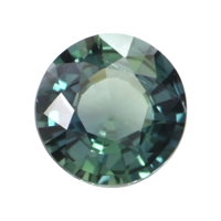 0.72 Ct. Bluish Green Sapphire from Madagascar Video