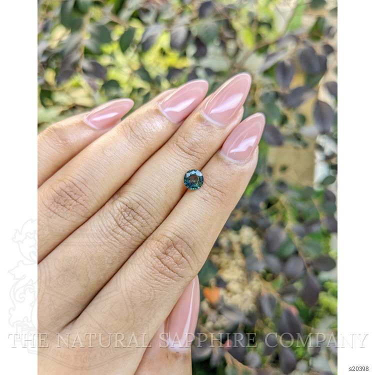 0.72 Ct. Bluish Green Sapphire from Madagascar