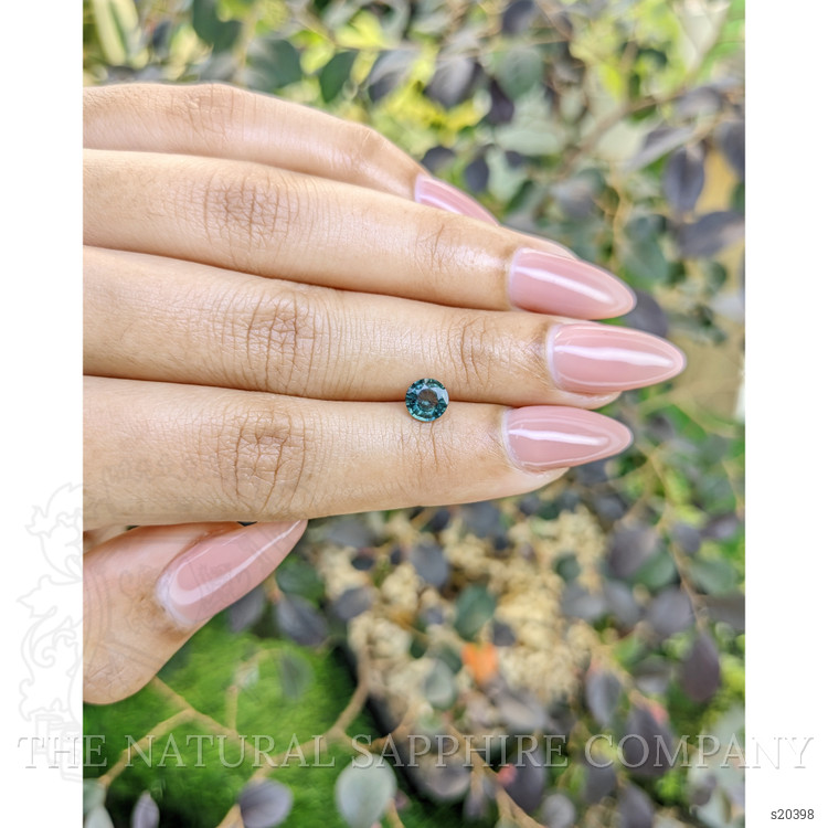 0.72 Ct. Bluish Green Sapphire from Madagascar