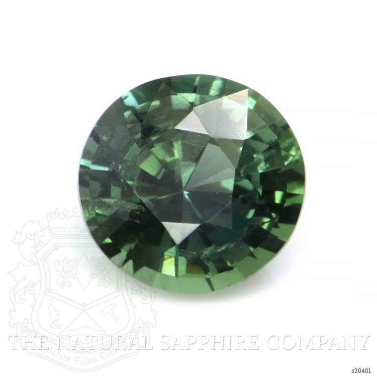 0.92 Ct. Green Sapphire from Madagascar
