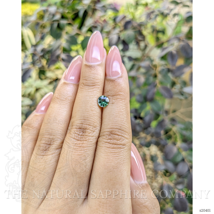 0.92 Ct. Green Sapphire from Madagascar