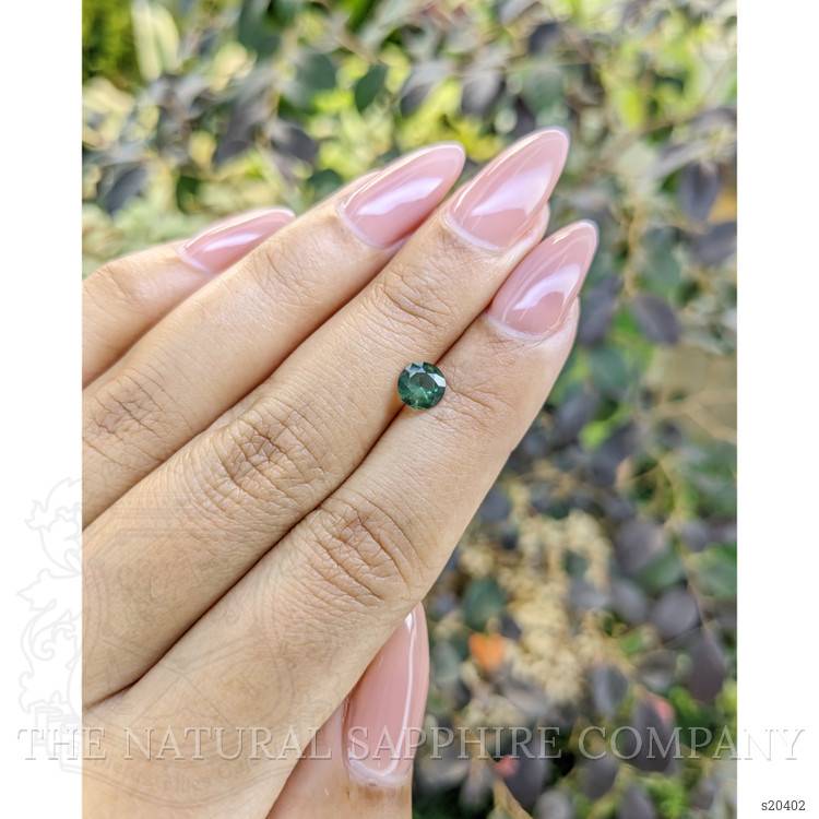 0.74 Ct. Green Sapphire from Madagascar