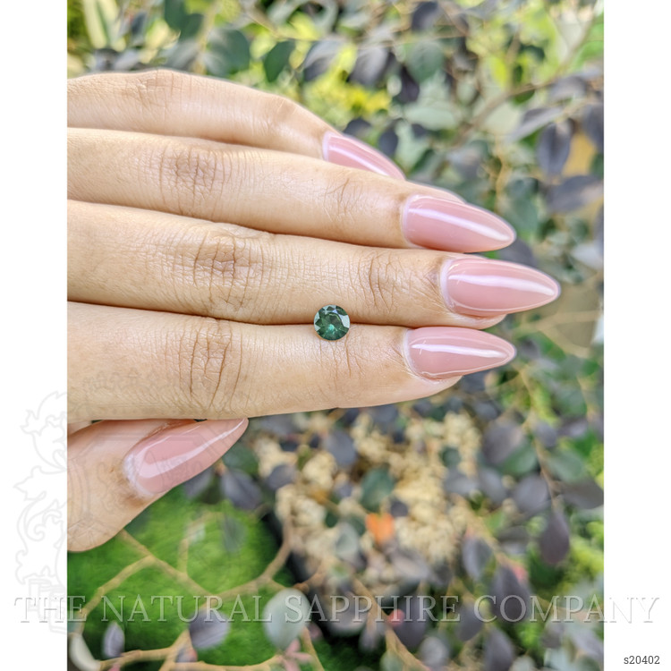 0.74 Ct. Green Sapphire from Madagascar