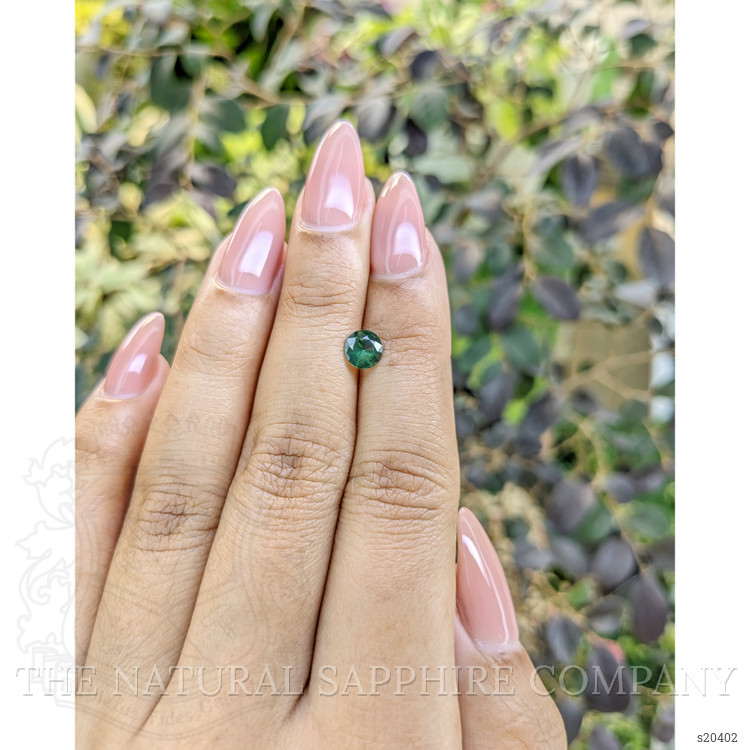 0.74 Ct. Green Sapphire from Madagascar