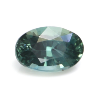 0.99 Ct. Bluish Green Sapphire from Madagascar Video