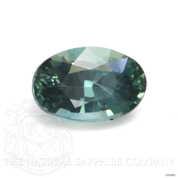 0.99 Ct. Bluish Green Sapphire from Madagascar
