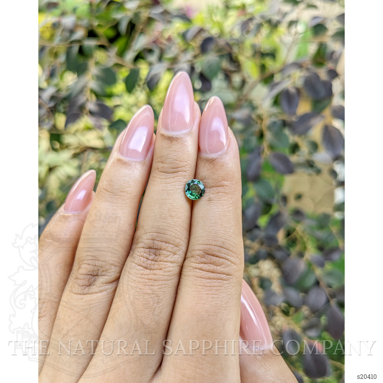 0.89 Ct. Green Sapphire from Madagascar