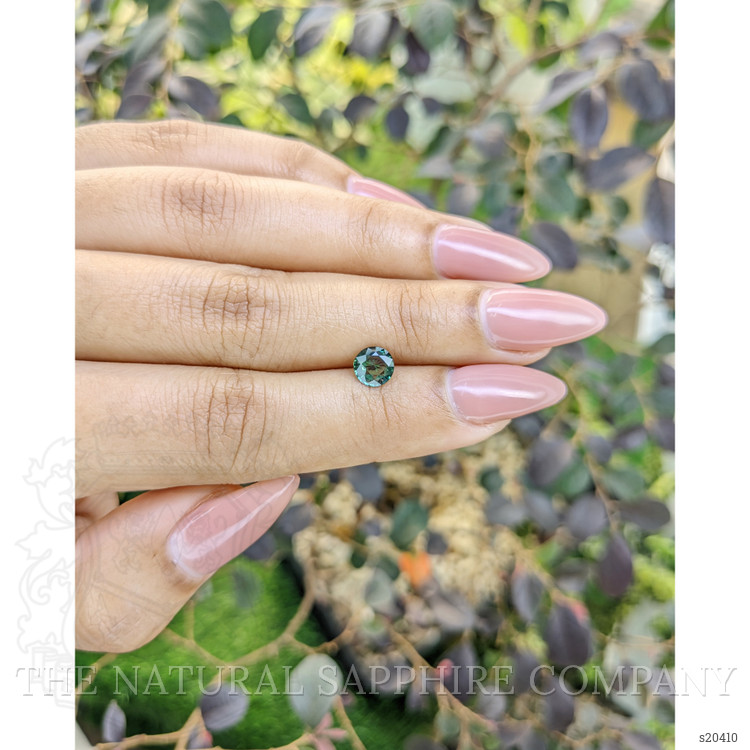 0.89 Ct. Green Sapphire from Madagascar