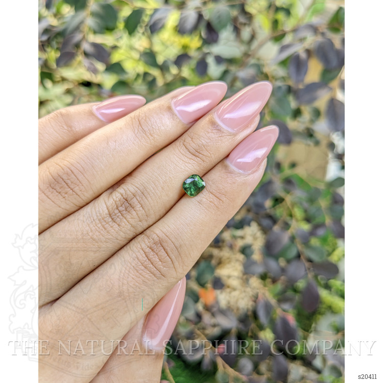 1.10 Ct. Green Sapphire from Madagascar