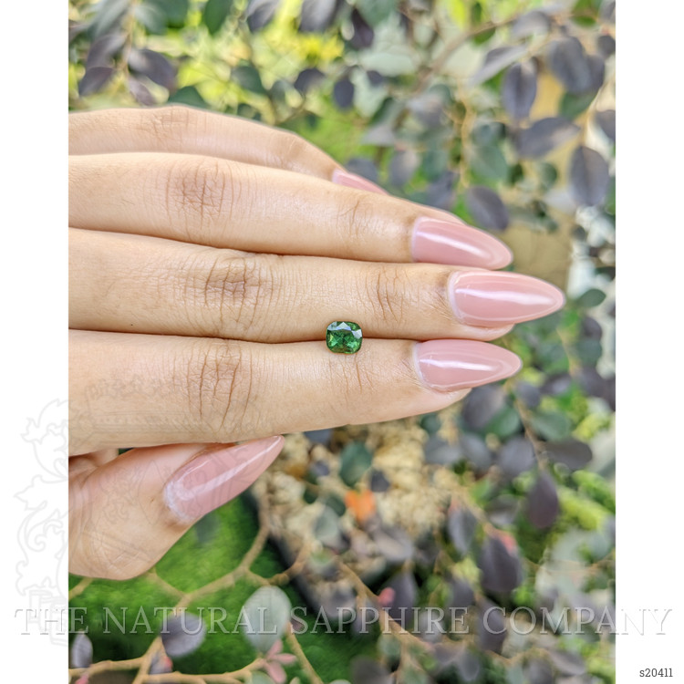 1.10 Ct. Green Sapphire from Madagascar