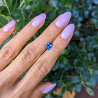 1.08 Ct. Blue Sapphire from Ceylon (Sri Lanka) Life Style