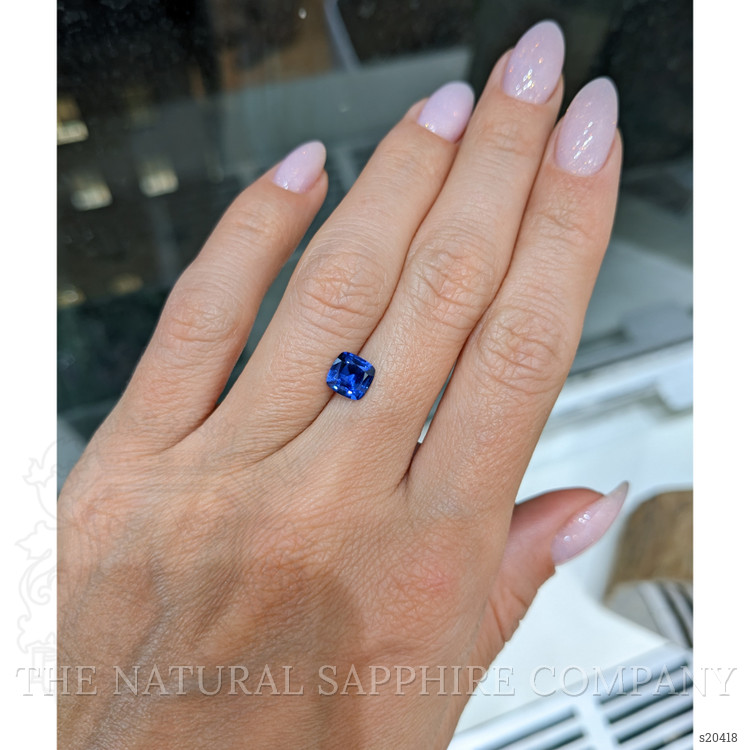 1.26 Ct. Blue Sapphire from Ceylon (Sri Lanka)