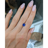 1.41 Ct. Blue Sapphire from Ceylon (Sri Lanka) Life Style