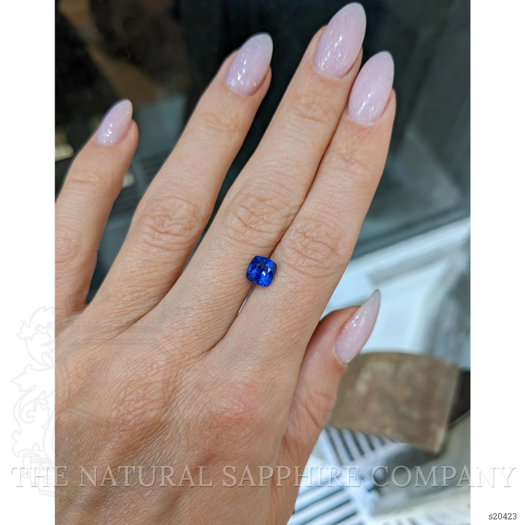 1.41 Ct. Blue Sapphire from Ceylon (Sri Lanka)