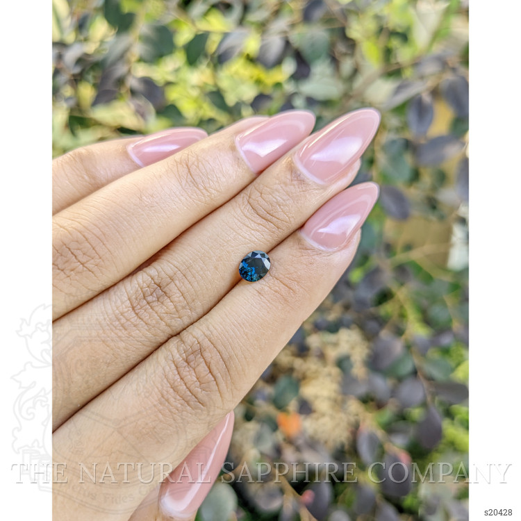 0.84 Ct. Blue Sapphire from Madagascar