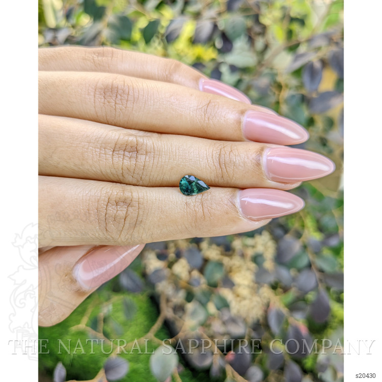 1.10 Ct. Green Sapphire from Madagascar