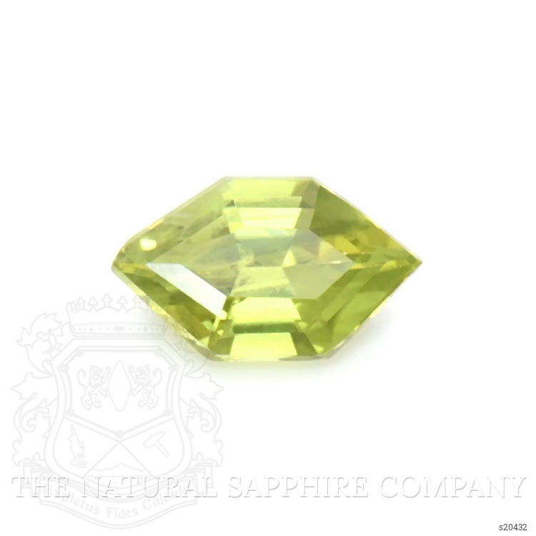 0.70 Ct. Yellowish Green Sapphire from Australia