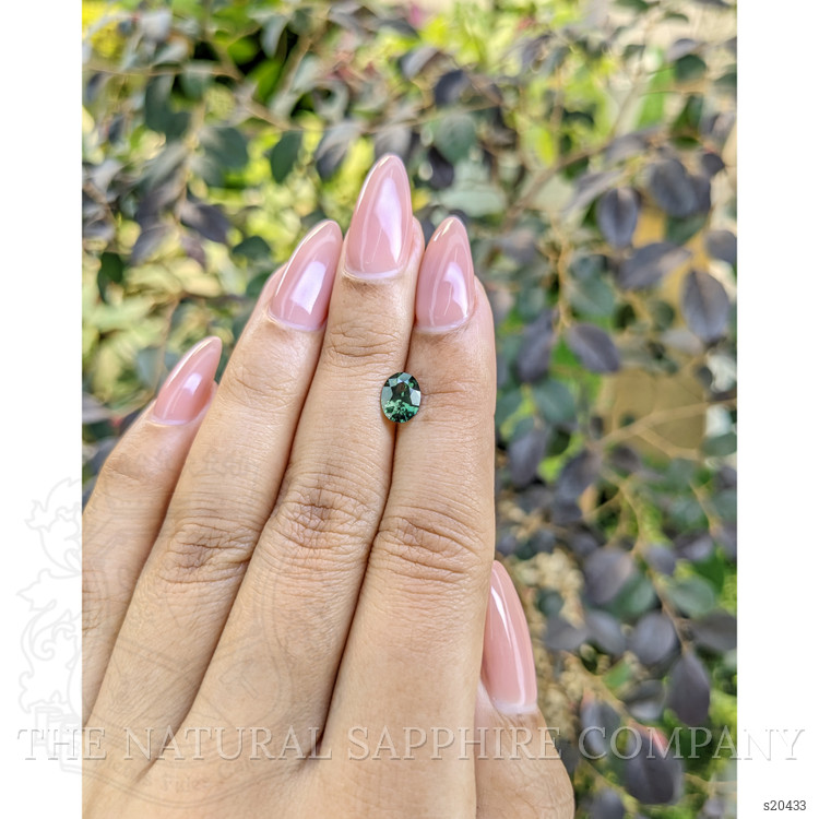 1.06 Ct. Green Sapphire from Madagascar