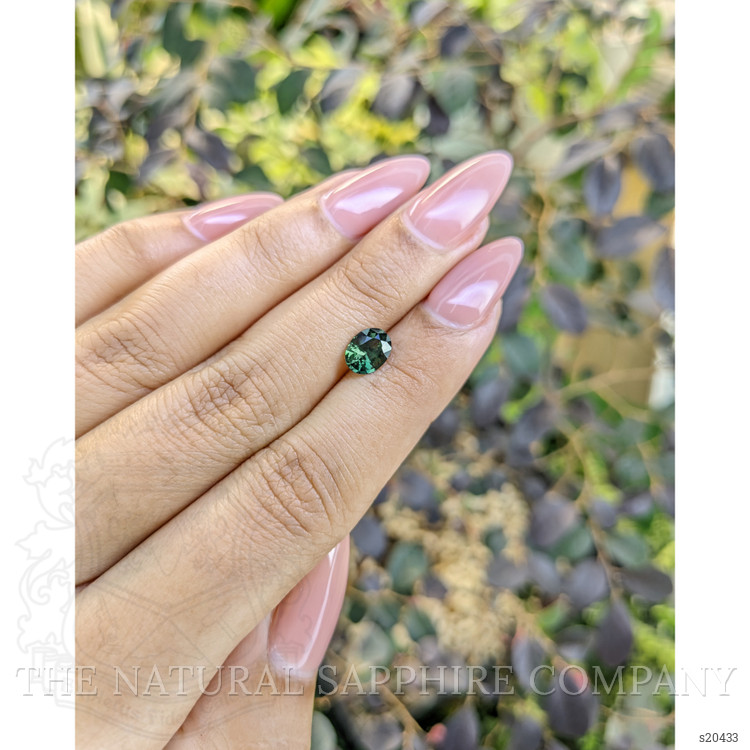 1.06 Ct. Green Sapphire from Madagascar