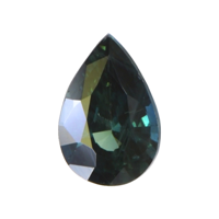 0.81 Ct. Greenish Blue Sapphire from Madagascar Video