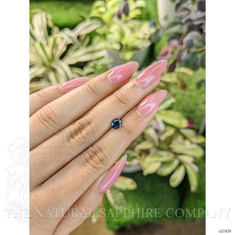 0.68 Ct. Blue Sapphire from Madagascar
