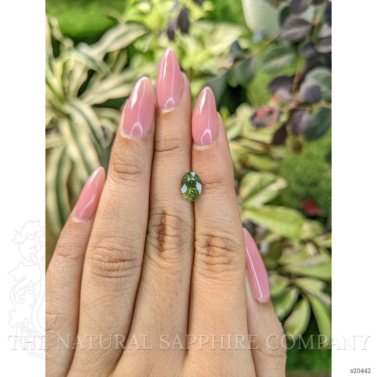 1.97 Ct. Green Sapphire from Madagascar