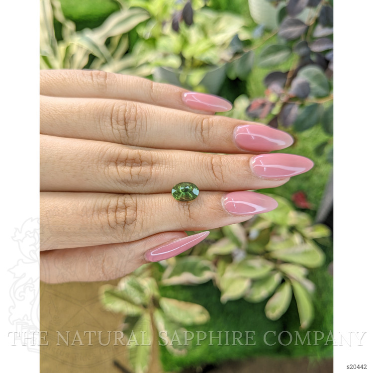 1.97 Ct. Green Sapphire from Madagascar