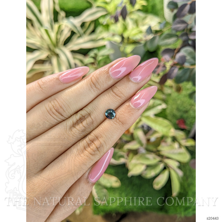 0.90 Ct. Greenish Blue Sapphire from Madagascar