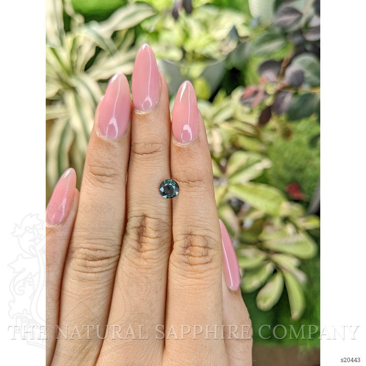 0.90 Ct. Greenish Blue Sapphire from Madagascar