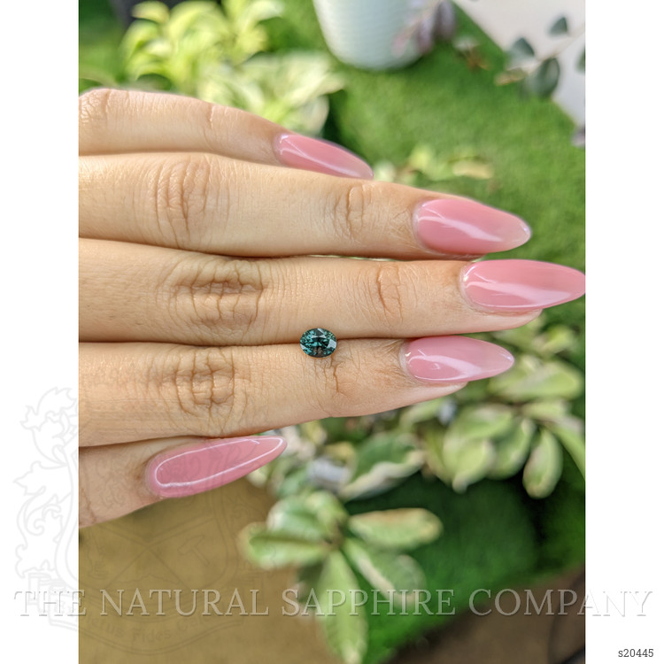 0.68 Ct. Green Sapphire from Madagascar