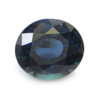 0.92 Ct. Greenish Blue Sapphire from Madagascar Video