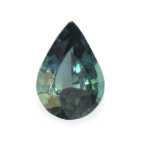 0.76 Ct. Bluish Green Sapphire from Madagascar Video