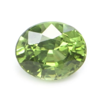 0.68 Ct. Green Sapphire from Madagascar Video