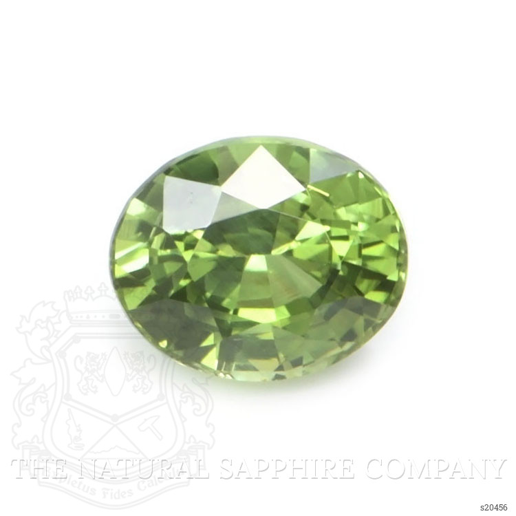 0.68 Ct. Green Sapphire from Madagascar