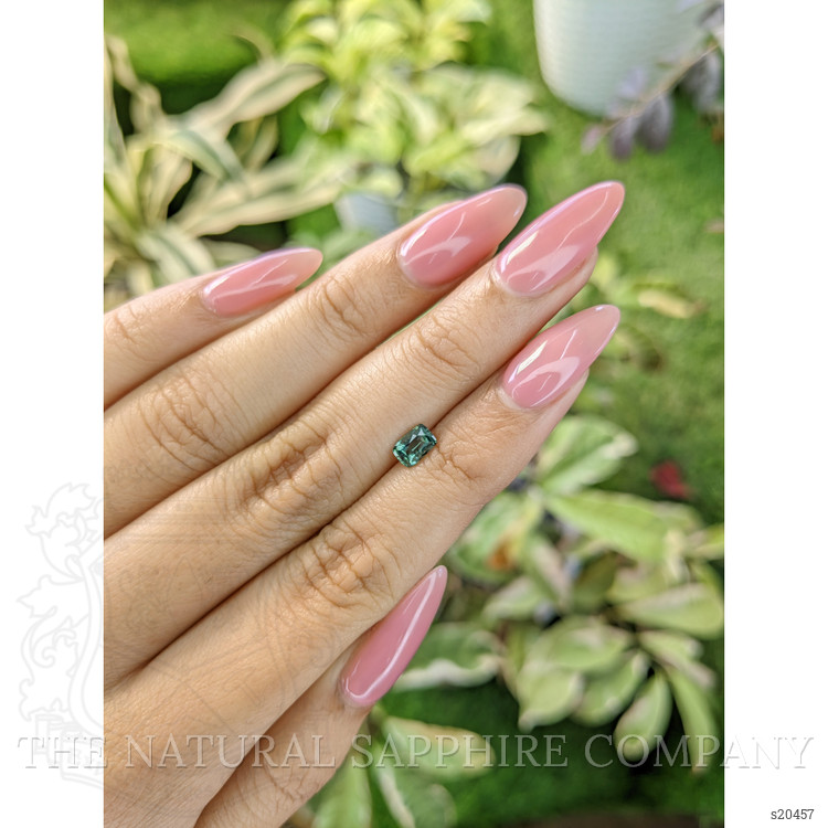 0.63 Ct. Green Sapphire from Madagascar