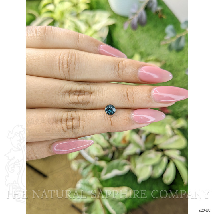 0.79 Ct. Bluish Green Sapphire from Madagascar