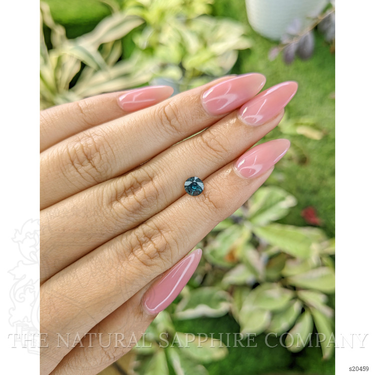 0.79 Ct. Bluish Green Sapphire from Madagascar