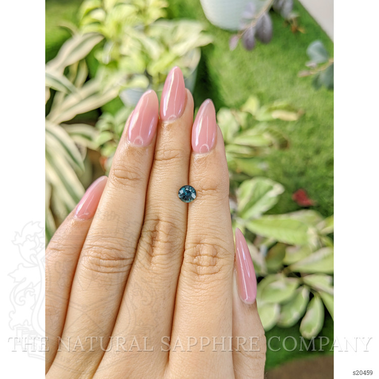 0.79 Ct. Bluish Green Sapphire from Madagascar