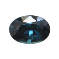 0.72 Ct. Greenish Blue Sapphire from Madagascar Video