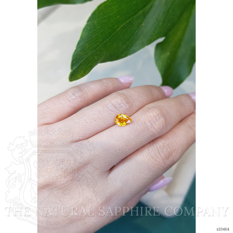 1.34 Ct. Yellow Sapphire from Ceylon (Sri Lanka)