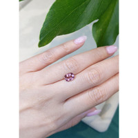 1.85 Ct. Purplish Pink Sapphire from Madagascar Life Style