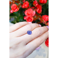 2.26 Ct. Color Change Sapphire from Ceylon (Sri Lanka) Life Style