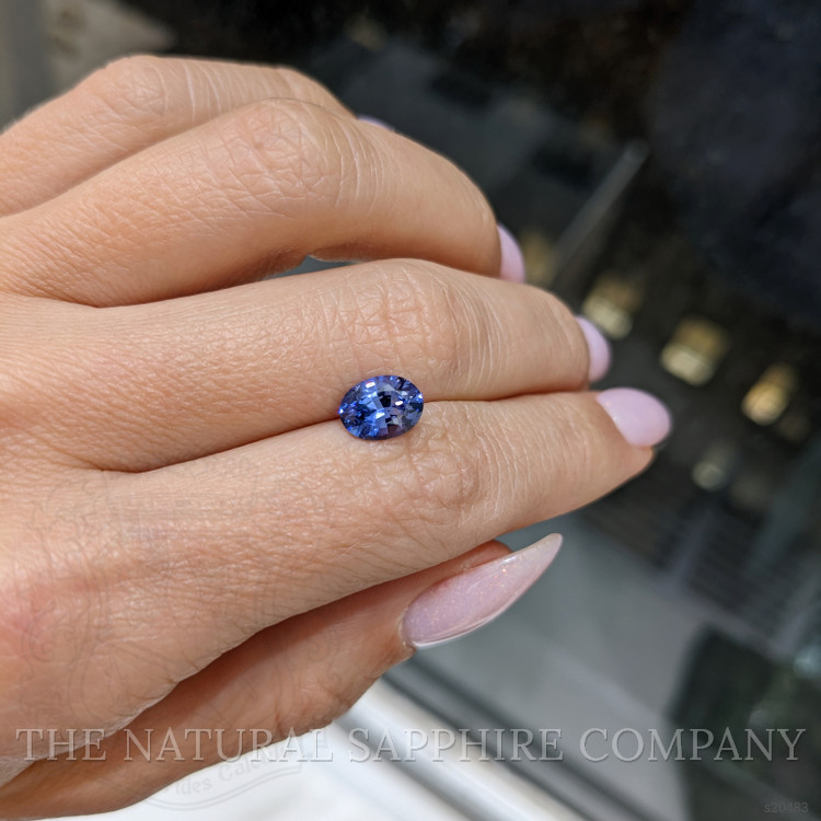 1.60 Ct. Blue Sapphire from Ceylon (Sri Lanka)