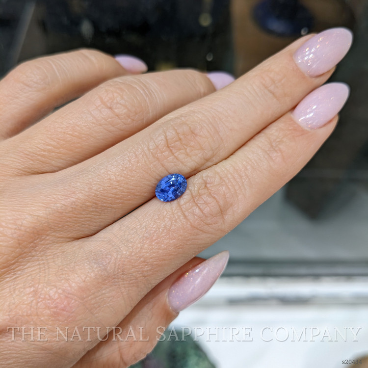 1.25 Ct. Blue Sapphire from Ceylon (Sri Lanka)