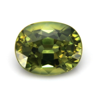 1.90 Ct. Yellowish Green Sapphire from Thailand Video