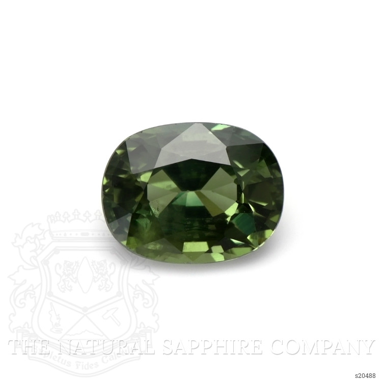 2.18 Ct. Green Sapphire from Thailand